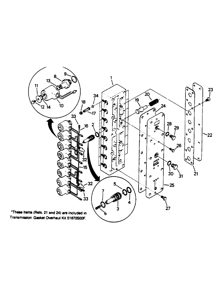 Схема запчастей Case IH 9130 - (04-69) - RANGE SELECTOR VALVE ASSEMBLY (04) - Drive Train