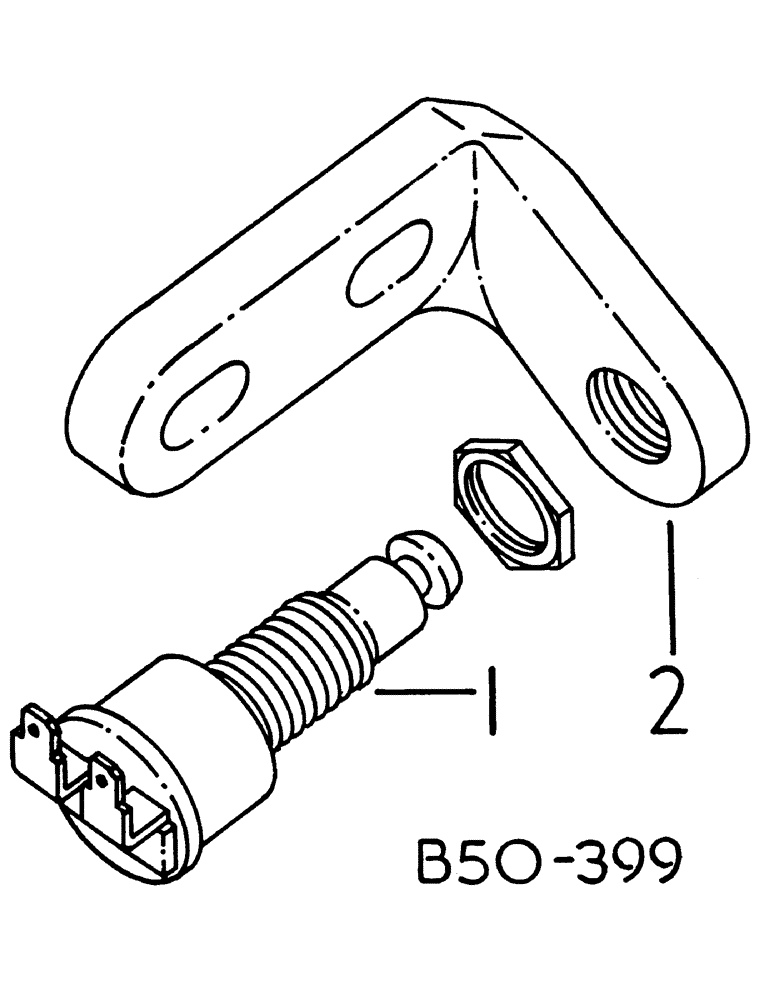 Схема запчастей Case IH 785 - (08-002) - NEUTRAL SAFETY SWITCH (06) - ELECTRICAL