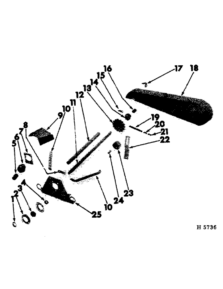 Схема запчастей Case IH 102 - (C-08) - FRONT DRIVE SHAFT 