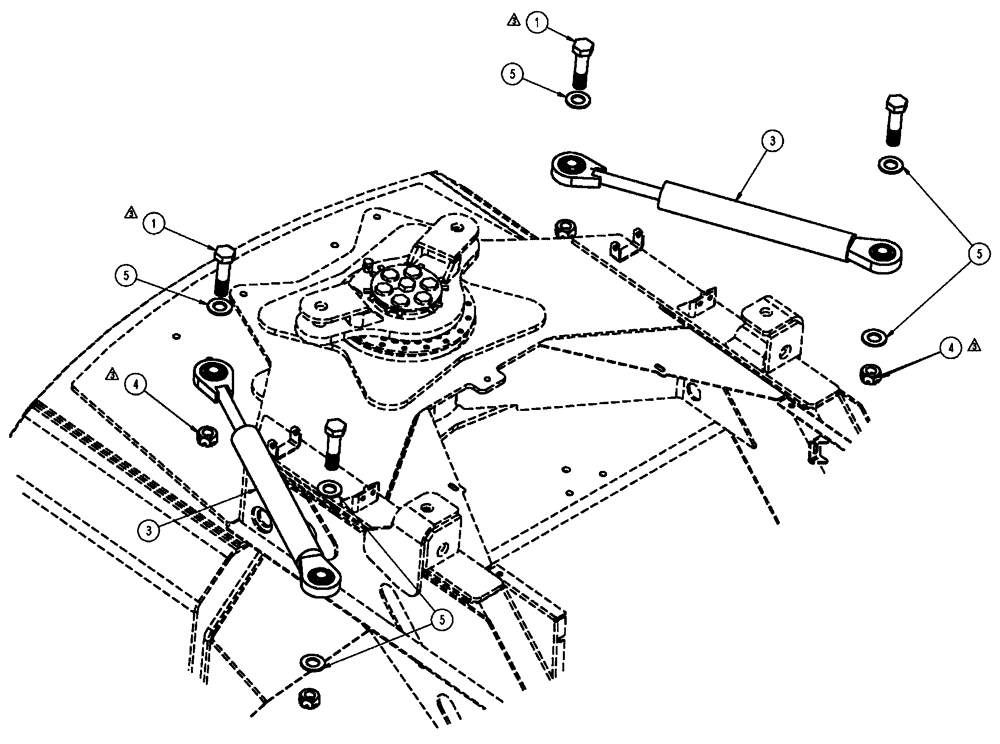 Схема запчастей Case IH FLX3510 - (06-006[01]) - HYDRAULIC STEERING GROUP (07) - HYDRAULICS