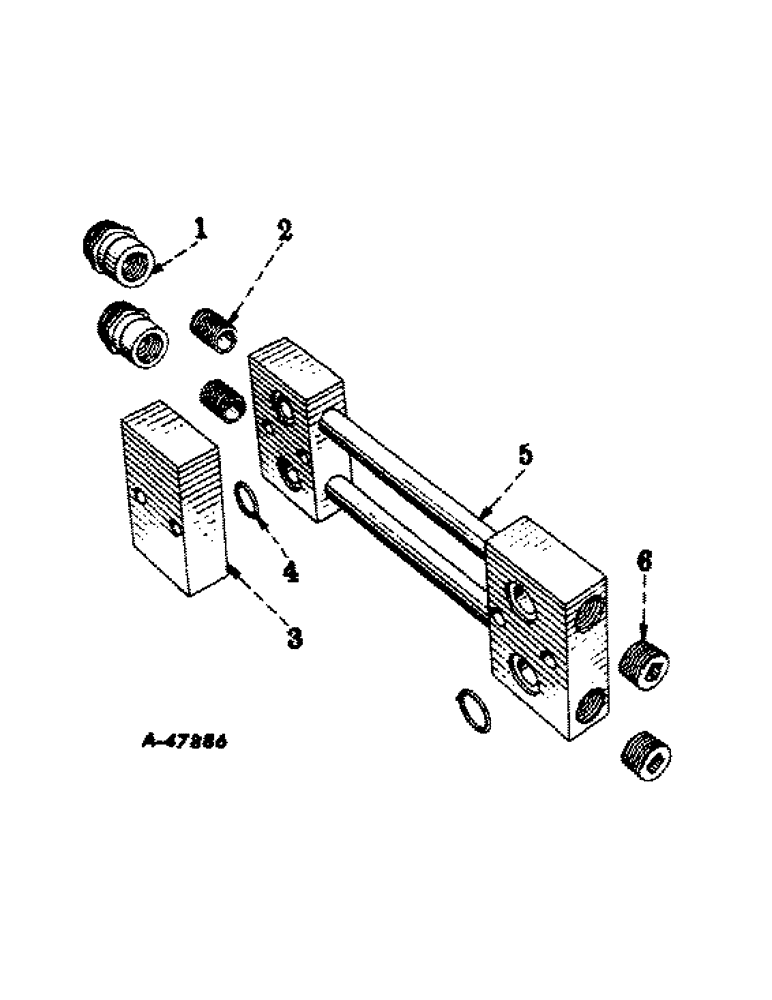 Схема запчастей Case IH 450-SERIES - (359) - HYDRAULIC SYSTEM, HYDRAULIC EQUIPMENT, SPECIAL, AUXILIARY JUNCTION BLOCK (07) - HYDRAULIC SYSTEM