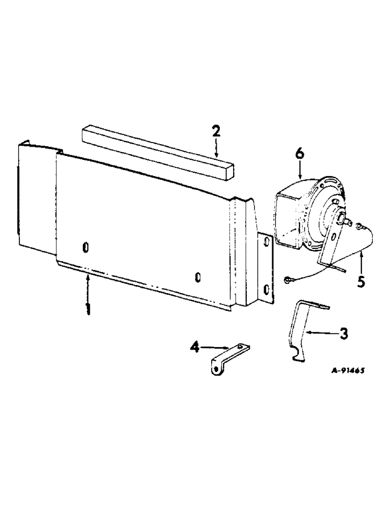 Схема запчастей Case IH 2806 - (E-07) - FUEL SYSTEM, PRE-CLEANER BAFFLE (02) - FUEL SYSTEM