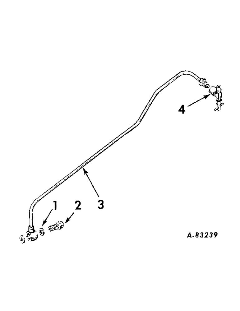 Схема запчастей Case IH B414 - (039) - FUEL SYSTEM, FUEL PIPES, CARBURETED ENGINE TRACTORS (02) - FUEL SYSTEM