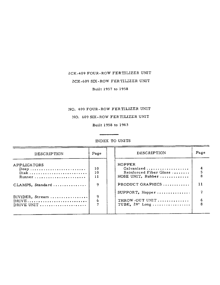 Схема запчастей Case IH 609 - (AF-03) - 2CK-409,609 FOUR-ROW FERTILIZER UNIT 