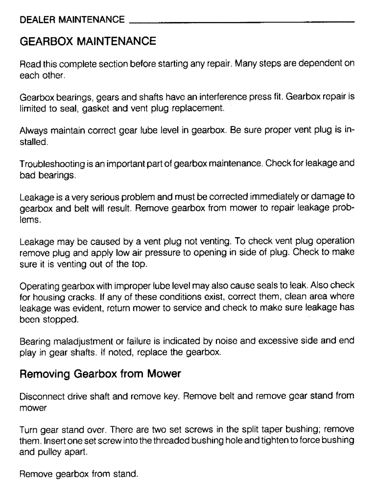 Схема запчастей Case IH M172 - (31) - DEALER MAINTENANCE, GEARBOX MAINTENANCE (05) - SERVICE & MAINTENANCE