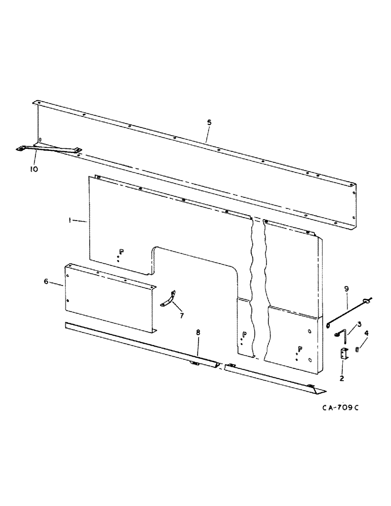 Схема запчастей Case IH 914 - (26-5) - GRAIN TANK, GRAIN TANK SHIELDS Grain Tank