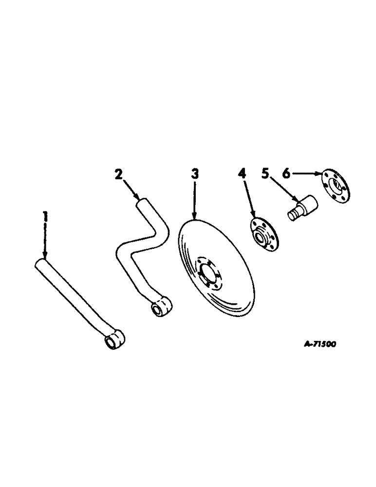 Схема запчастей Case IH 153 - (AP-27) - DISK HILLERS, FOR UNITS A, B, D, E, H, K, L, U, X, Y AND Z 