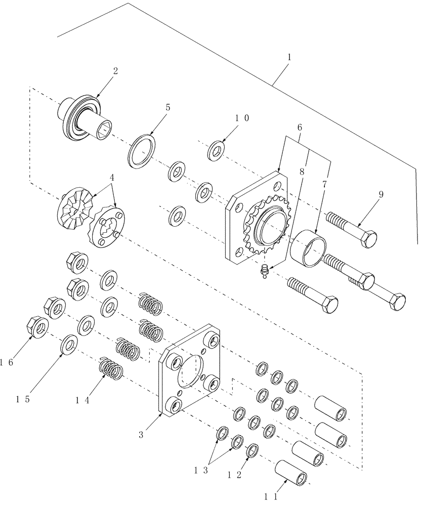 Схема запчастей Case IH 3206-70 - (20.03.20) - AUGER SLIP CLUTCH (58) - ATTACHMENTS/HEADERS