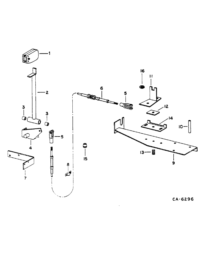 Схема запчастей Case IH 1460 - (07-022) - PROPULSION CONTROL (04) - Drive Train