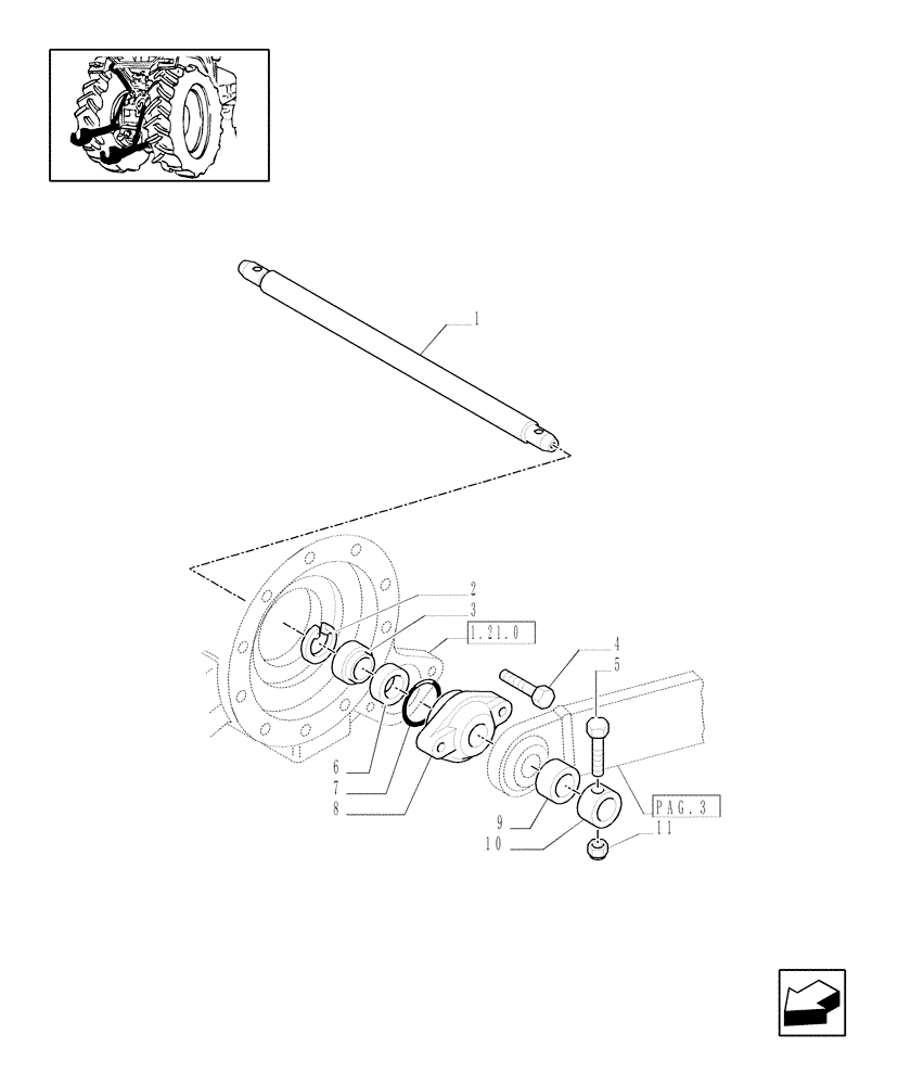 Схема запчастей Case IH JX1095N - (1.89.6[02]) - IMPLEMENT CARRIER (09) - IMPLEMENT LIFT