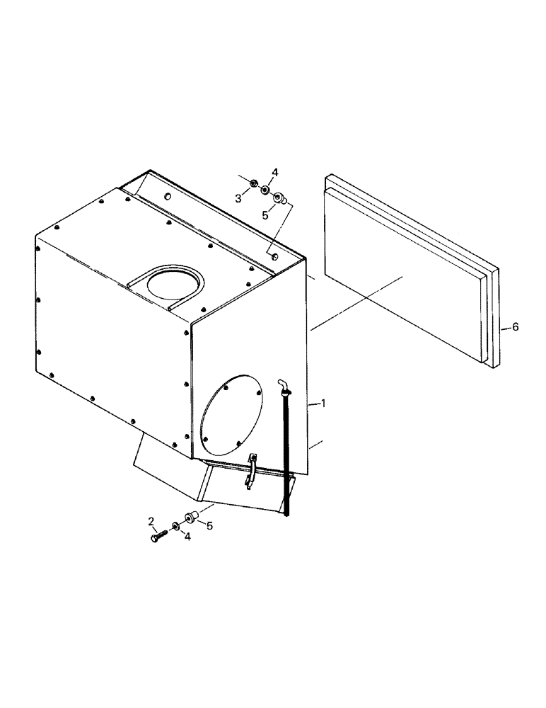 Схема запчастей Case IH CR-1280 - (03-01) - A/C AND HEATER MODULE MOUNTING (03) - Climate Control