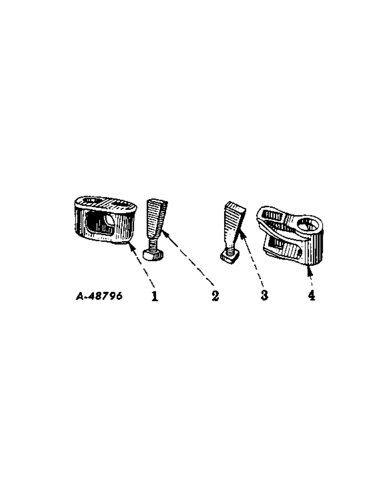 Схема запчастей Case IH 2CK-200 - (M-16[B]) - APPLICATOR CLAMP 