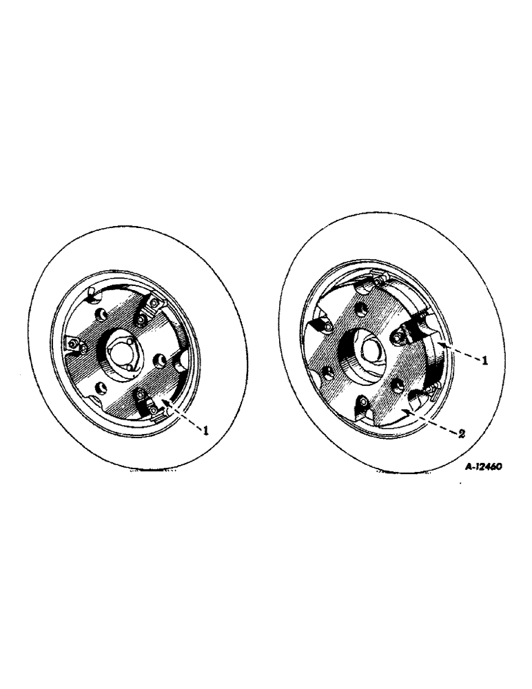 Схема запчастей Case IH 450-SERIES - (414) - ATTACHMENTS, FRONT WHEEL WEIGHTS, SPECIAL, FOR TRACTORS EQUIPPED W/PNEUMATIC TIRE FRONT WHEELS Attachments