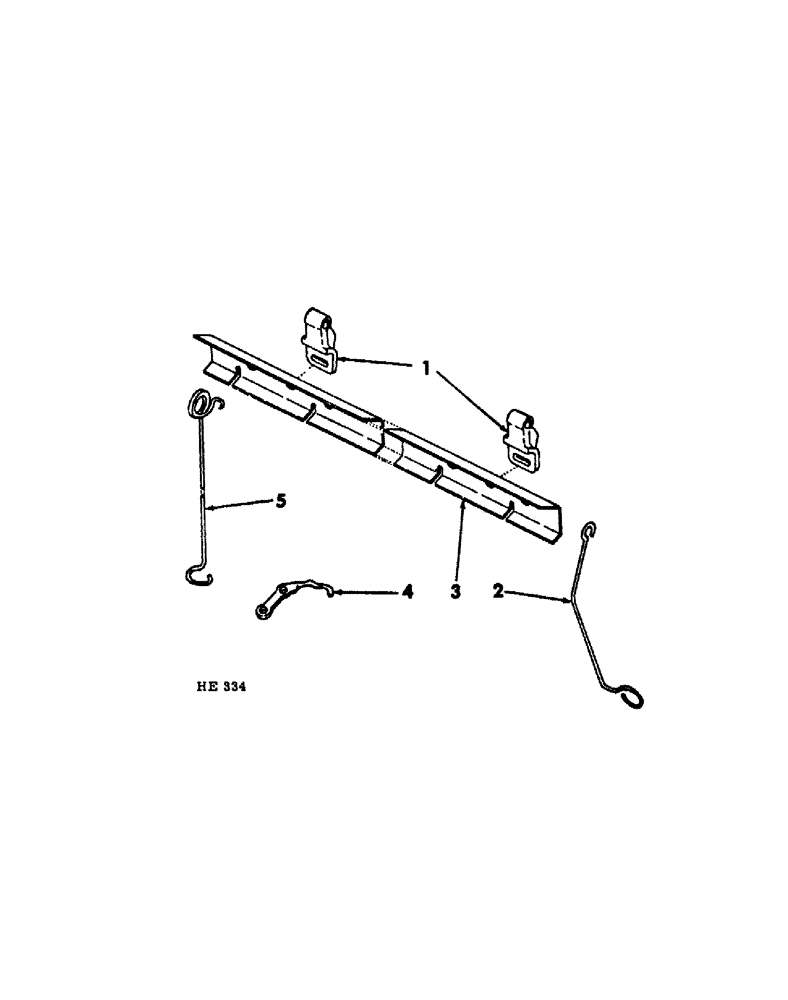 Схема запчастей Case IH 300 - (10-23[A]) - GRAIN SEEDING TUBE HOLDER 