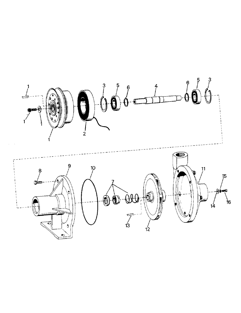 Схема запчастей Case IH STEIGER - (10-17) - SPRAYER PUMP ASSEMBLY Options & Miscellaneous