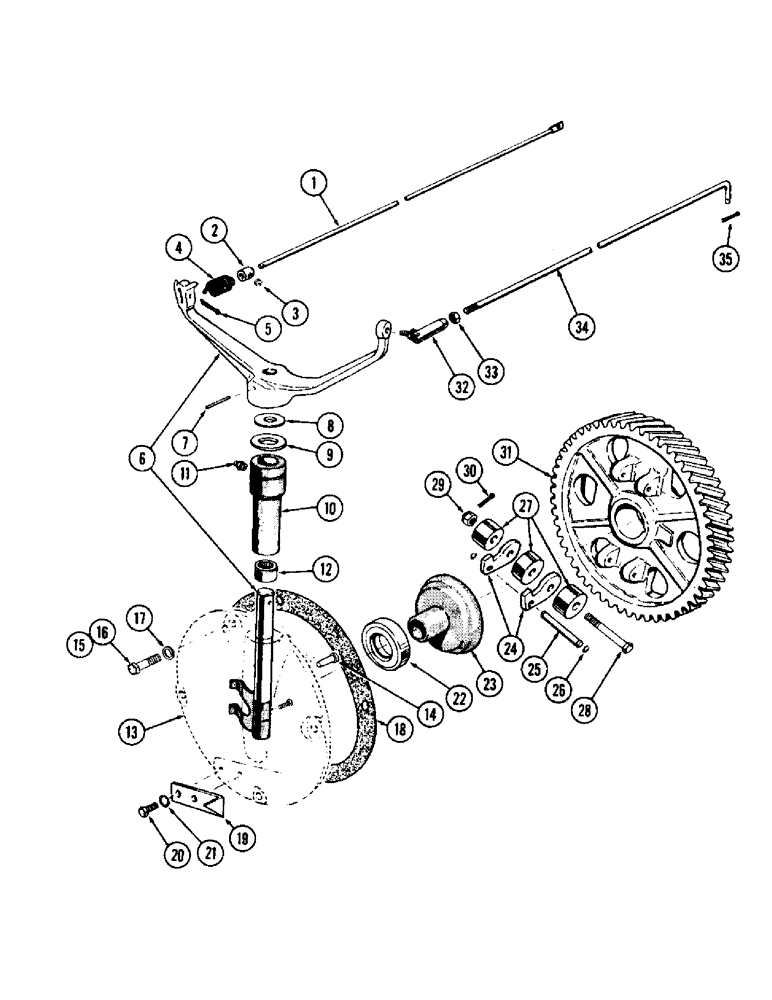 Схема запчастей Case IH 930-SERIES - (054) - GOVERNOR, (377) SPARK IGNITION ENGINE (03) - FUEL SYSTEM