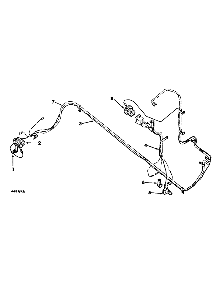 Схема запчастей Case IH 4100 - (G-13) - ELECTRICAL SYSTEM, ELECTRIC HORN (06) - ELECTRICAL SYSTEMS