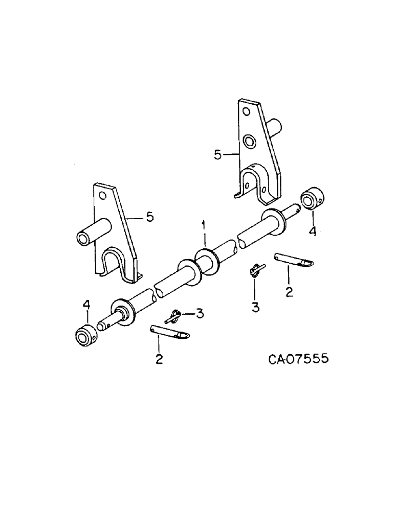 Схема запчастей Case IH 80 - (YB-32[A]) - HITCH ADAPTER PACKAGE 