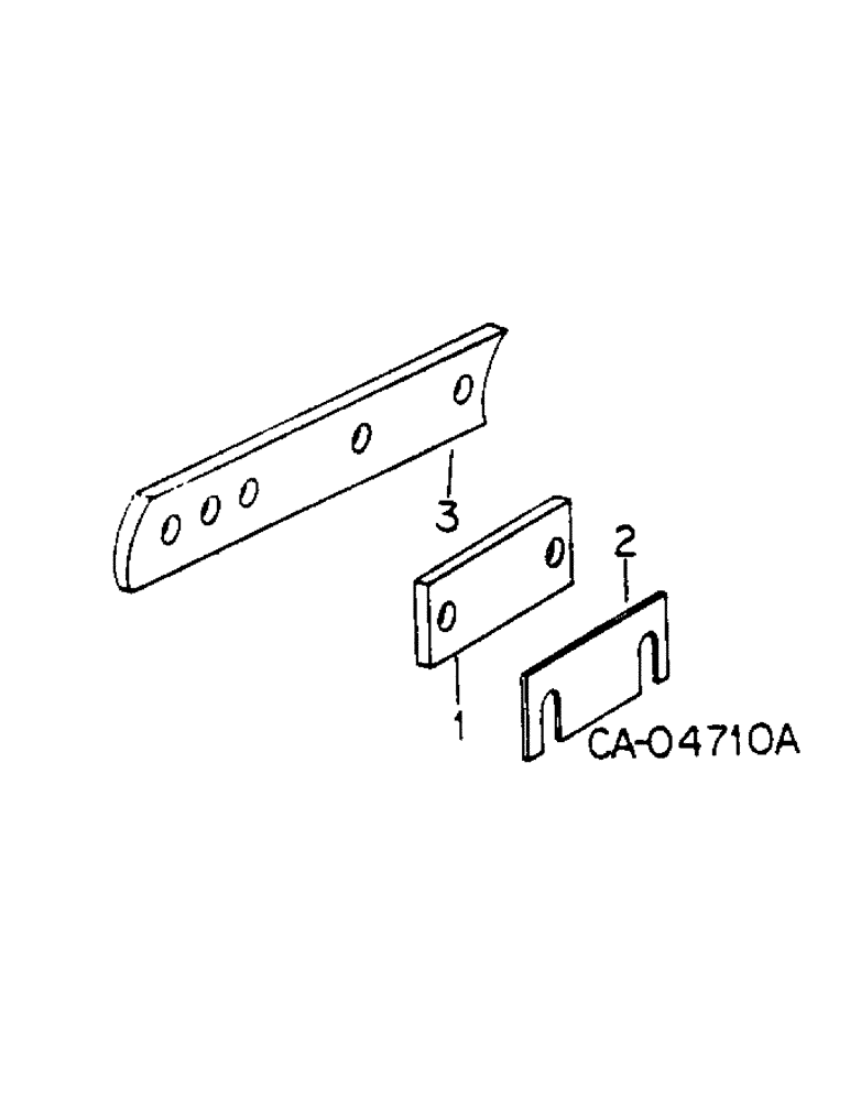 Схема запчастей Case IH 710 - (AP-16) - COLTER RAIL SPACERS 