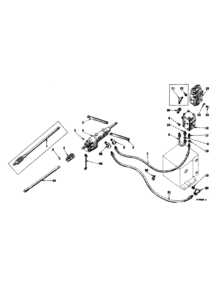 Схема запчастей Case IH 400-SERIES - (444) - ATTACHMENTS, HYDRAULIC POWER STEERING, SPECIAL Attachments