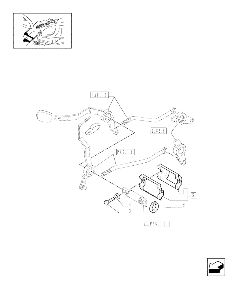 Схема запчастей Case IH JX1085C - (1.92.82[03]) - LIFTER OUTER CONTROLS - W/CAB (10) - OPERATORS PLATFORM/CAB