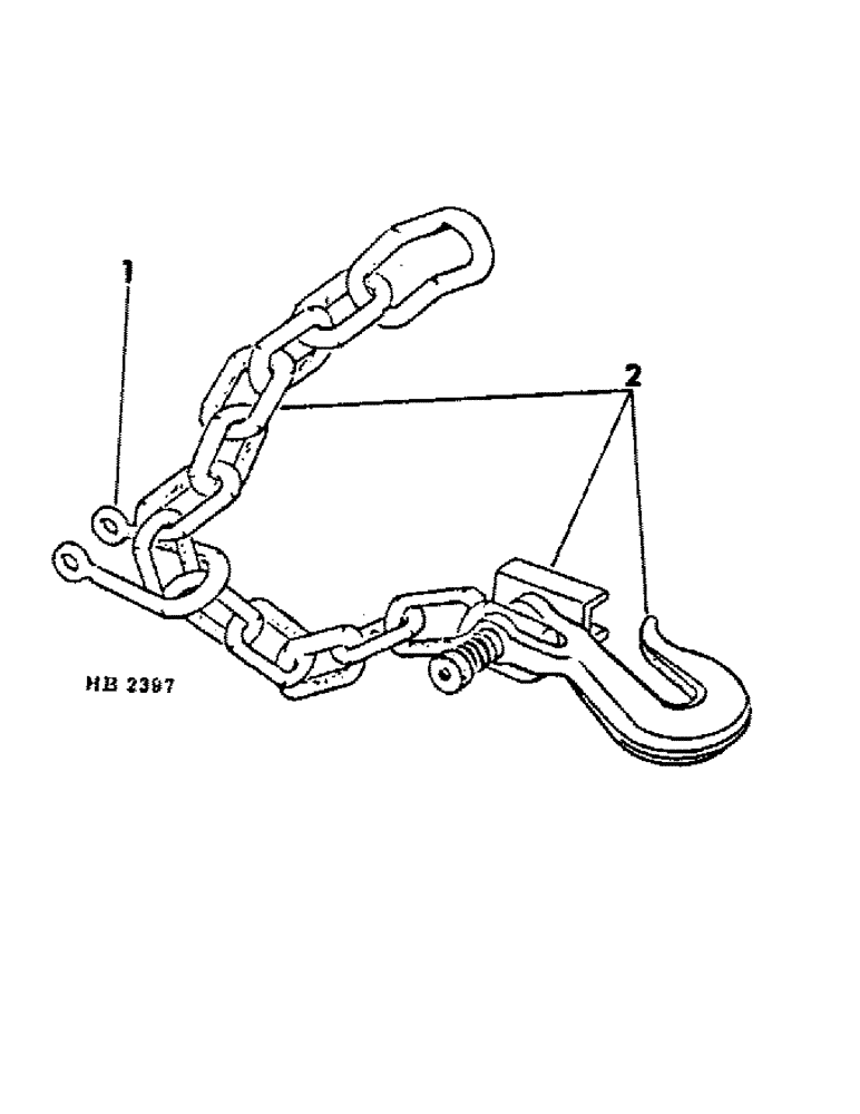 Схема запчастей Case IH 570 - (B-31) - HIGHWAY SAFETY CHAIN EQUIPMENT (00) - COMPLETE MACHINE