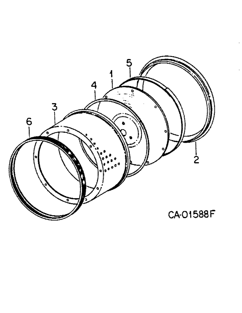 Схема запчастей Case IH 500 - (E-20) - SEED DRUM, QUANTITIES SHOWN ARE PER SEED HOPPER 