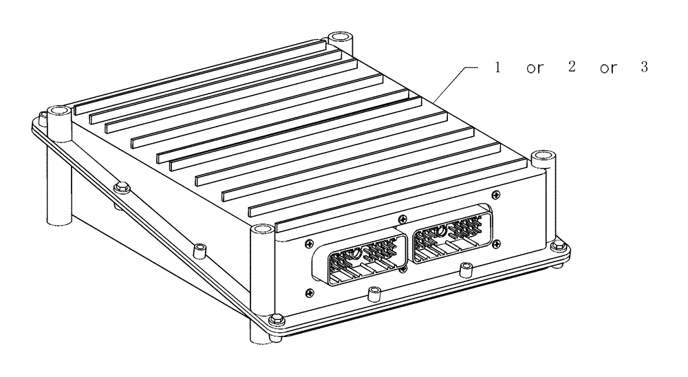 Схема запчастей Case IH ADX3260 - (A.50.A[16]) - REMOTES: VR, MECHANICAL AND AIRFLOW A - Distribution Systems