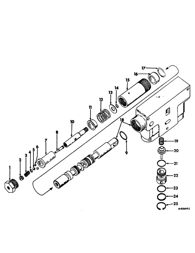 Схема запчастей Case IH 2756 - (F-12) - HYDRAULICS SYSTEM, HYDRAULIC CONTROL VALVE (07) - HYDRAULIC SYSTEM