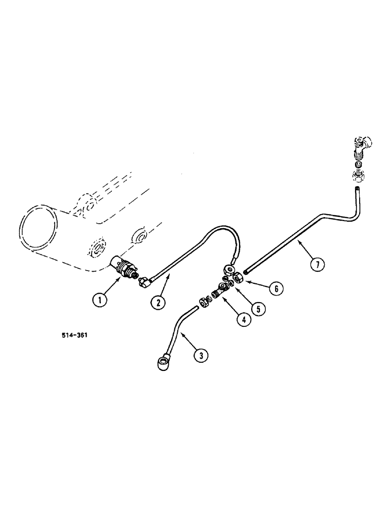 Схема запчастей Case IH 248 - (2-130) - THERMOSTART ATTACHMENT (02) - ENGINE