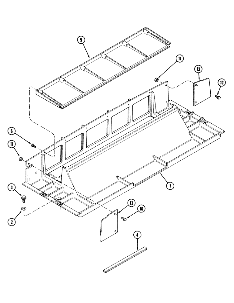 Схема запчастей Case IH 2394 - (9-128) - CAB, PLENUM, CAB SERIAL NO. 12093701 AND AFTER, EUROPEAN CAB SERIAL NO. 12092344 AND AFTER (09) - CHASSIS/ATTACHMENTS