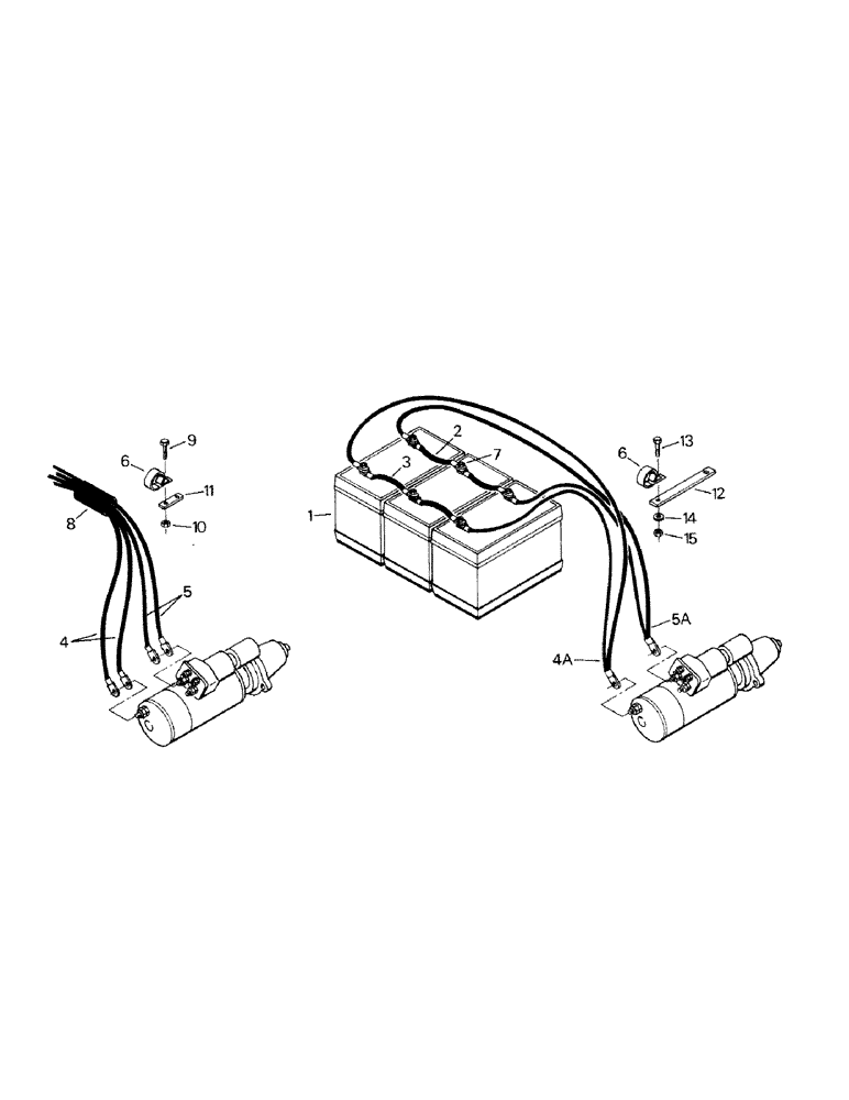 Схема запчастей Case IH KM-225 - (02-06) - STARTER AND BATTERY ELECTRICAL (06) - ELECTRICAL