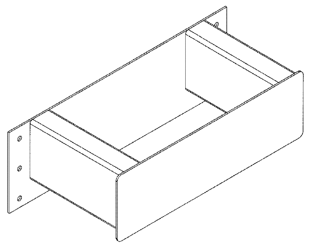 Схема запчастей Case IH TITAN 4020 - (10-002) - FRAME EXTENSION, 18" Options