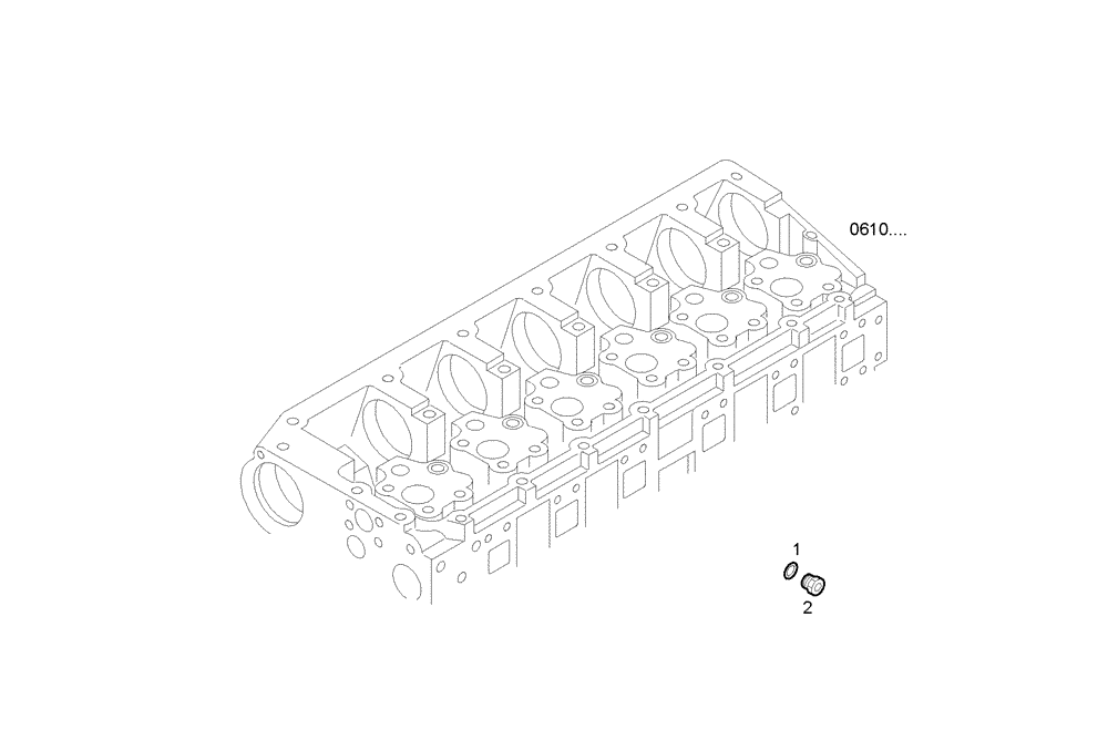 Схема запчастей Case IH F3AE0684L E906 - (3240.193) - DELIV. HEATING PIPE 