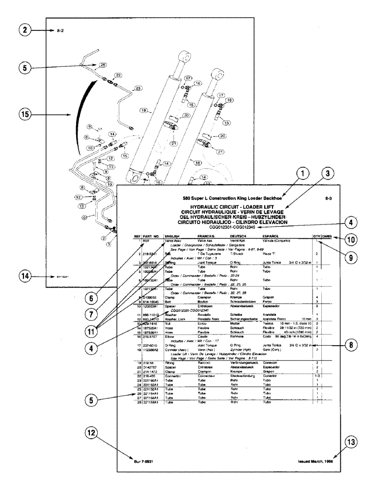 Схема запчастей Case IH 8640 - (1-02) - HOW TO USE YOUR PARTS CATALOGUE 