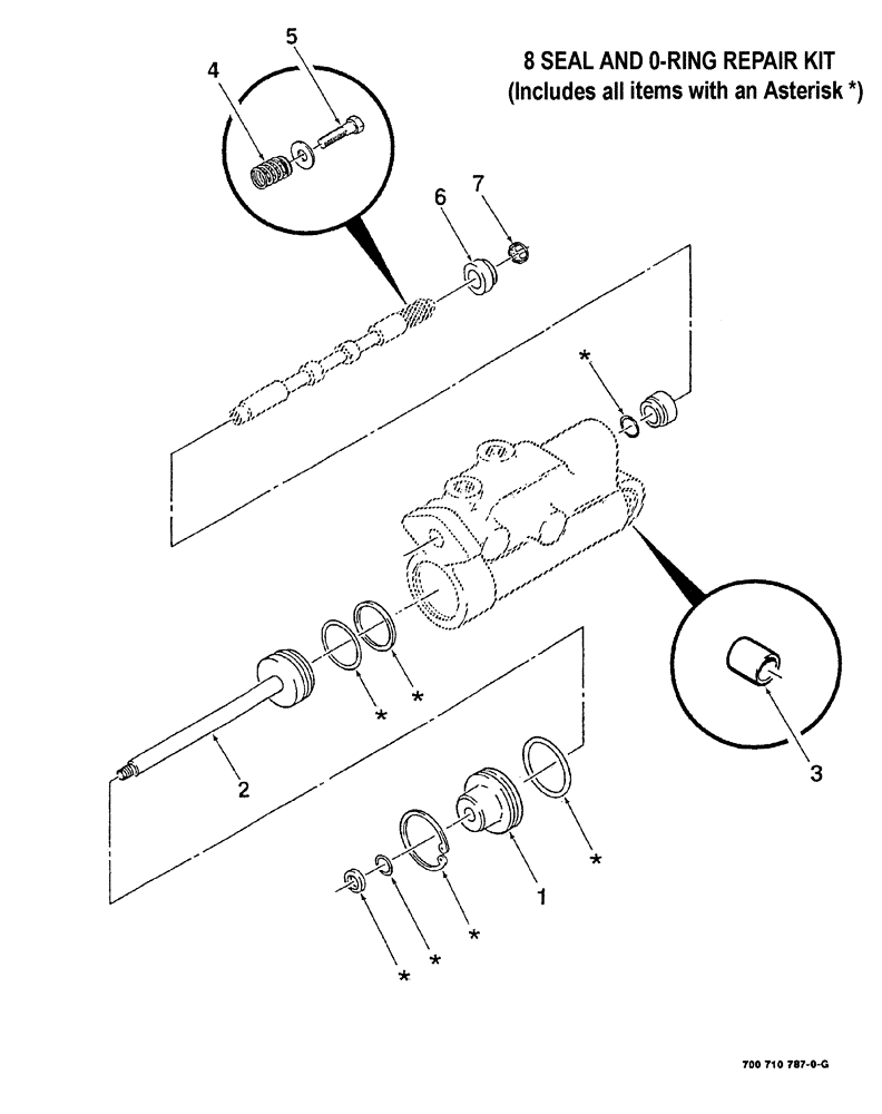 Схема запчастей Case IH 8840 - (09-022) - SERVO-CONTROL ASSEMBLY (88) - ACCESSORIES