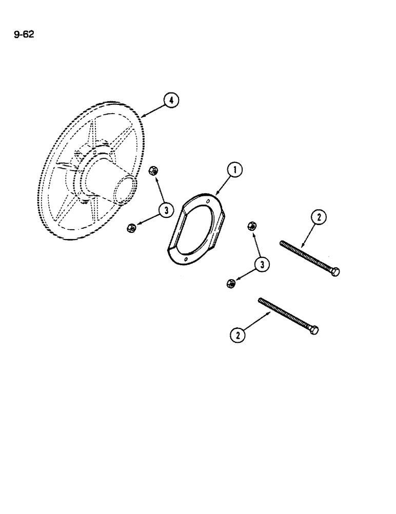 Схема запчастей Case IH 1620 - (9-062) - TORQUE SENSING SPRING, COMPRESSOR TOOL (14) - ROTOR, CONCANVES & SIEVE