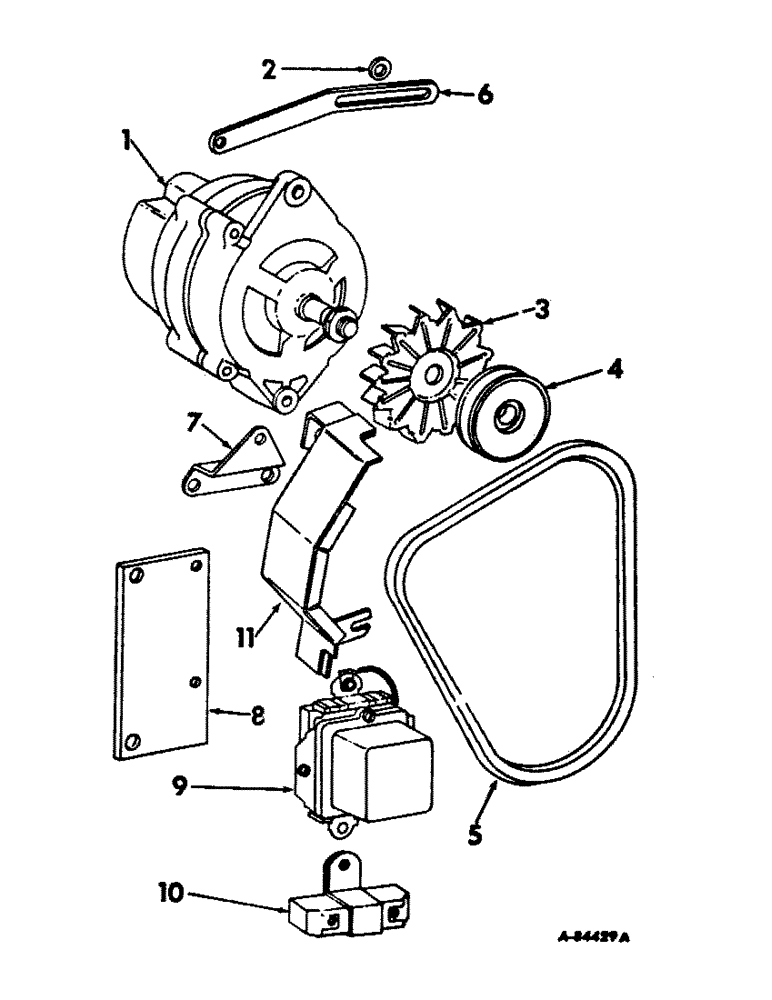 Схема запчастей Case IH 21206 - (G-02) - ELECTRICAL SYSTEM, ALTERNATOR GENERATOR AND CONNECTIONS (06) - ELECTRICAL SYSTEMS