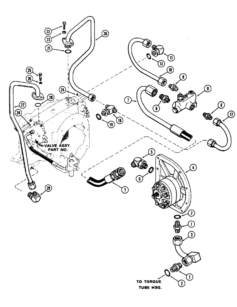 Схема запчастей Case IH 1370 - (199A) - HYDRAULICS, RIGHT HAND STANDARD REMOTES, WITH OPTIONAL LEFT HAND REMOTES CIRCUITRY (08) - HYDRAULICS