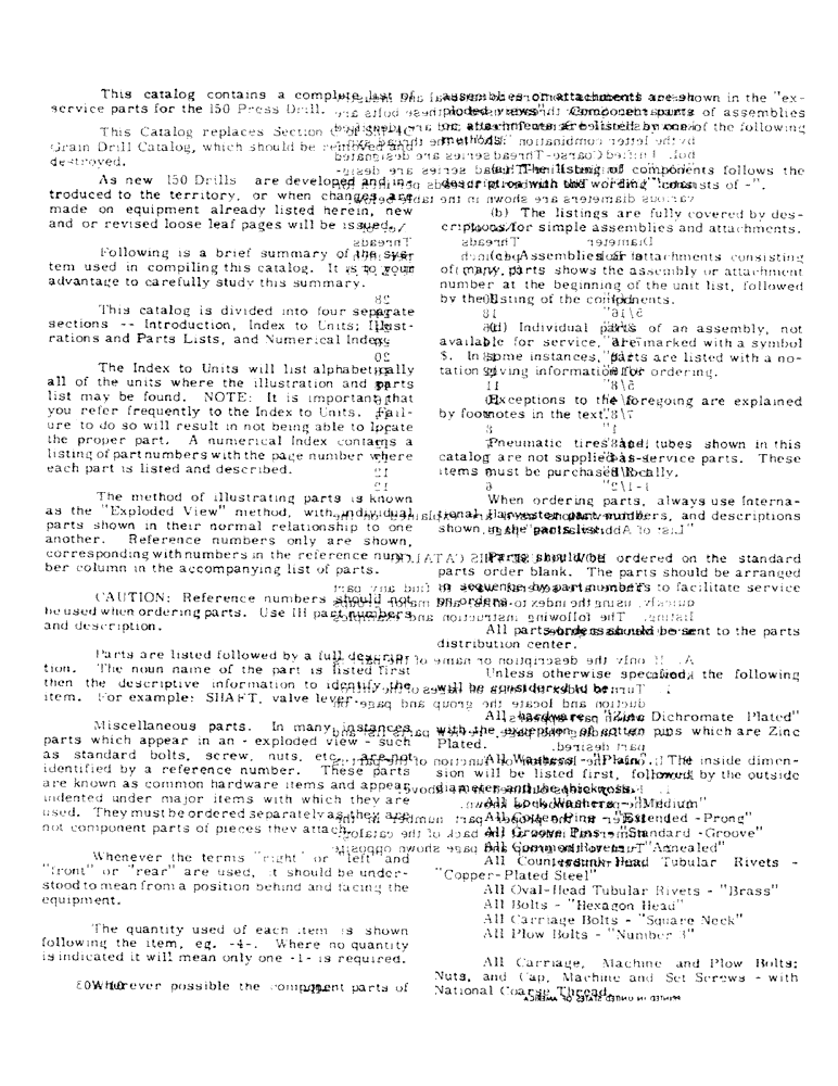 Схема запчастей Case IH 150 - (01) - INTRODUCTION 