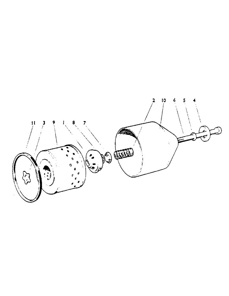 Схема запчастей Case IH 850 - (15) - OIL FILTER, ALL MODELS (01) - ENGINE