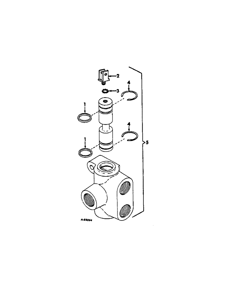 Схема запчастей Case IH 490 - (AG-21) - DIVERTER VALVE 