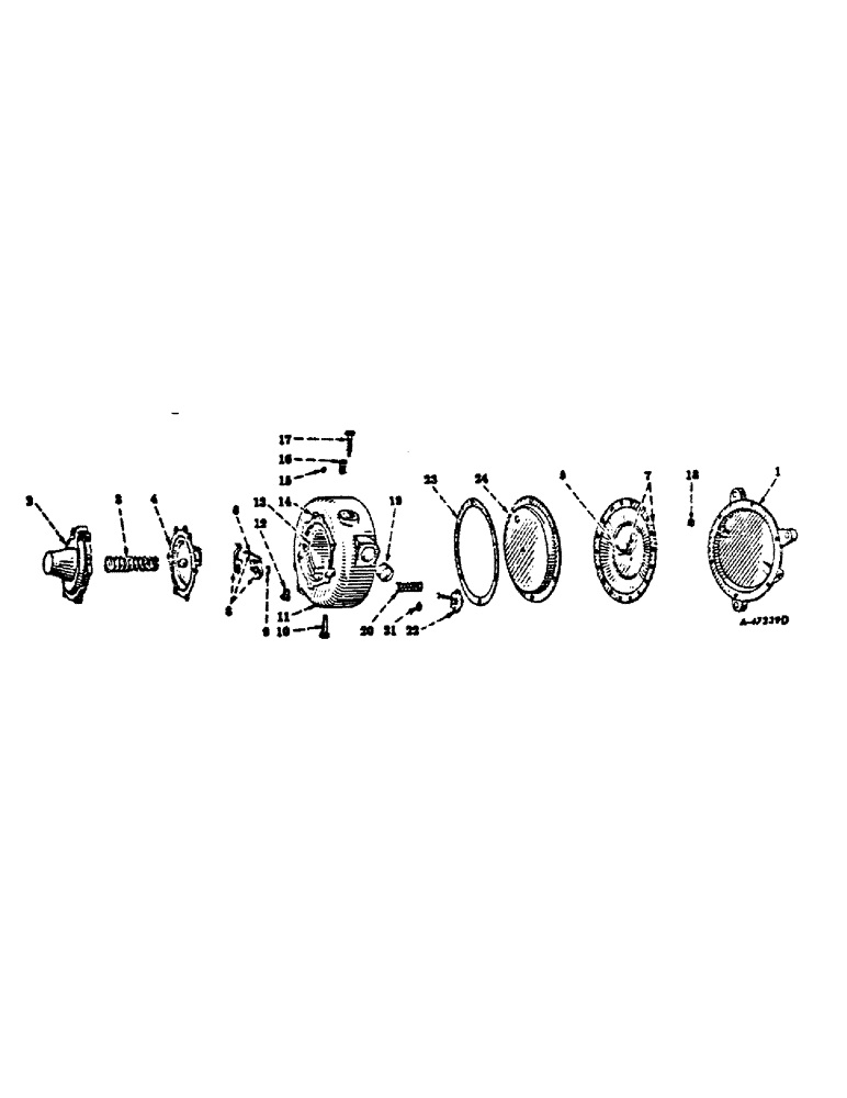 Схема запчастей Case IH C-135 - (C-30) - FUEL REGULATOR, FARMALL AND INTERNATIONAL 404 TRACTORS W/LP GAS ENGINES 