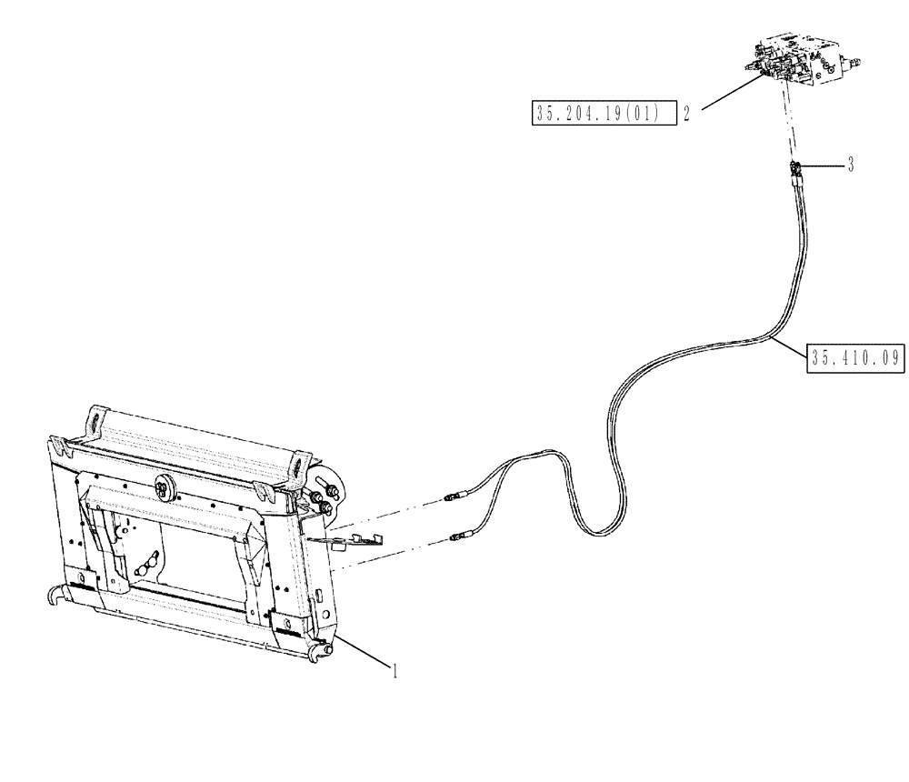 Схема запчастей Case IH 7130 - (88.110.26[02]) - DIA KIT, LATERAL TILT INSTALL (88) - ACCESSORIES