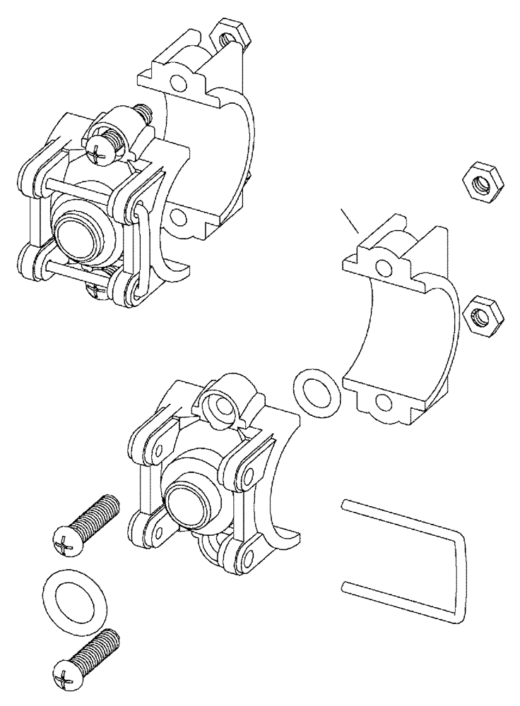 Схема запчастей Case IH 3150 - (11-008) - NOZZLE WILGER, SADDLE Options