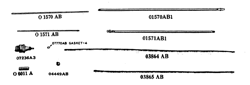 Схема запчастей Case IH L-SERIES - (023) - IGNITION WIRES (04) - ELECTRICAL SYSTEMS