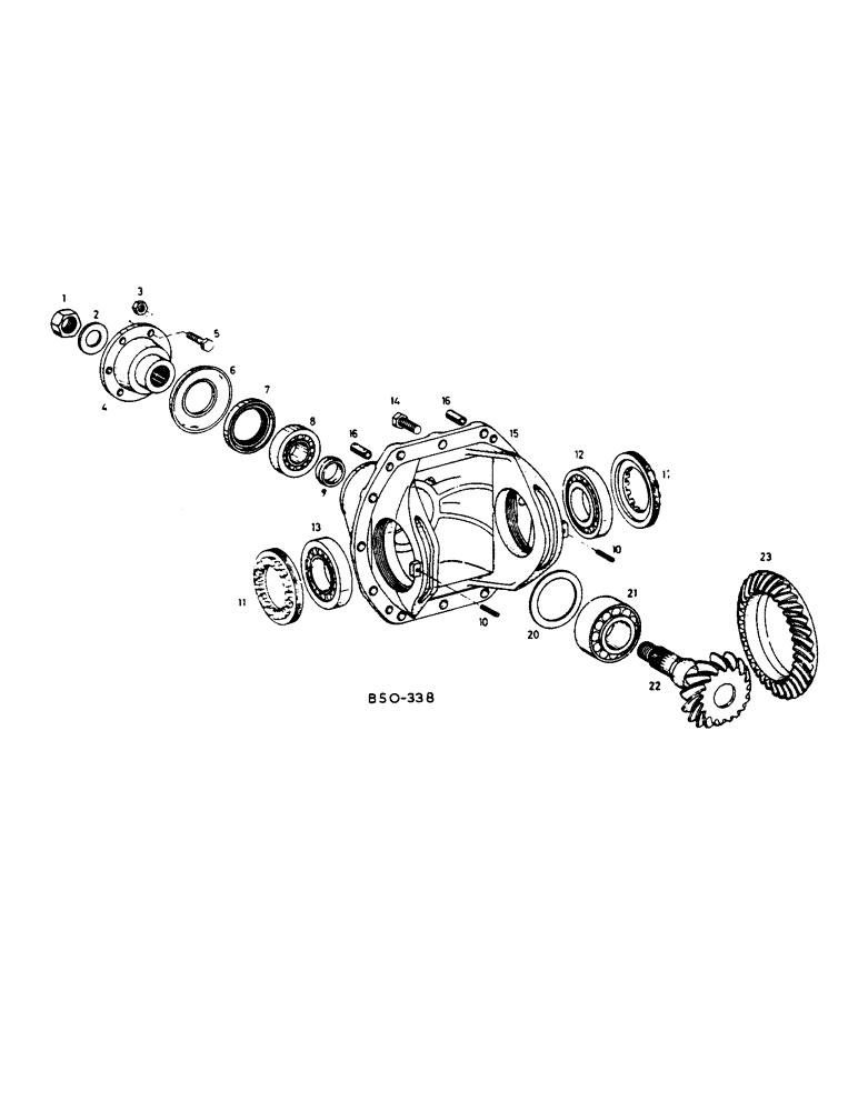 Схема запчастей Case IH 278 - (07-137) - DIFFERENTIAL CARRIER, 4-WHEEL DRIVE, Z F 4-WHEEL DRIVE (04) - Drive Train