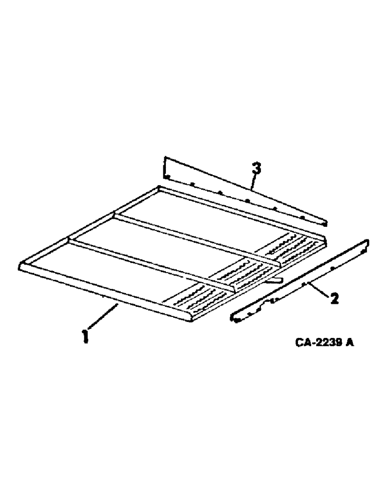 Схема запчастей Case IH 915 - (23-3) - GRAIN PAN, SHOE AND SIEVE, CHAFFER SIEVE Grain Pan, Shoe & Shoe Sieve