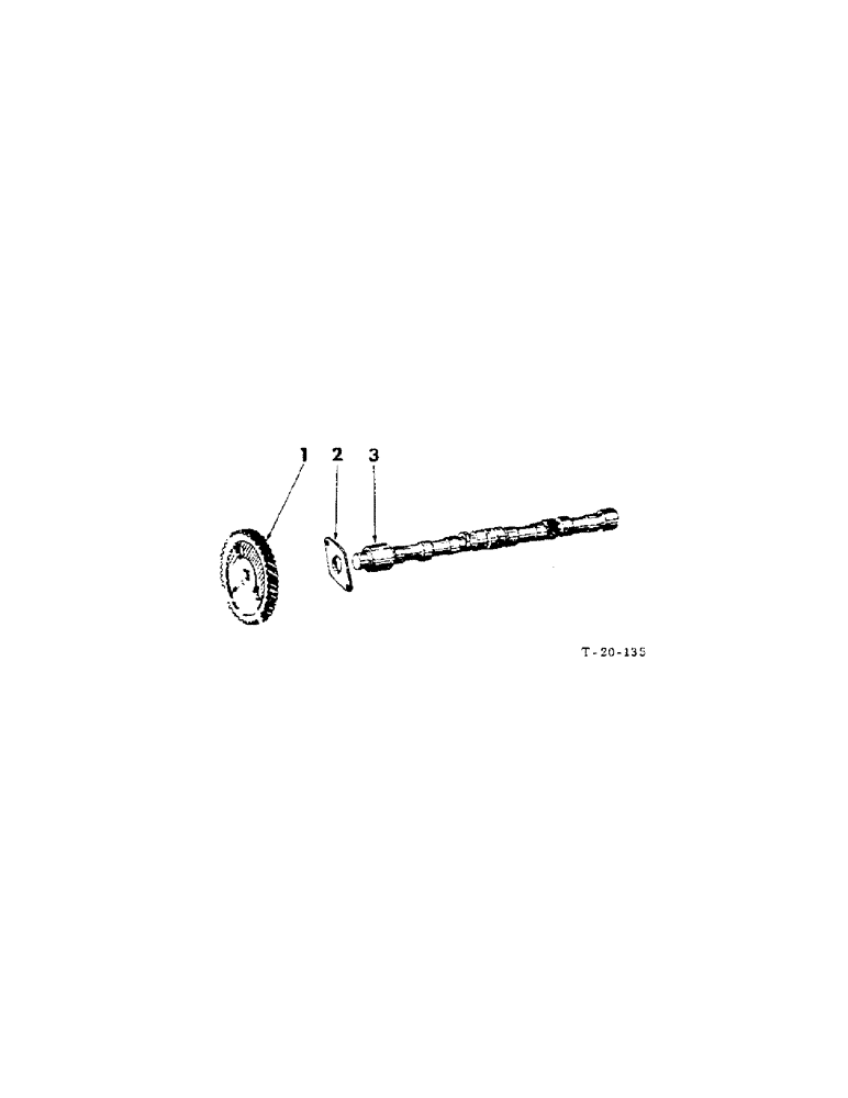 Схема запчастей Case IH 201 - (A-021[A]) - CAMSHAFT (10) - ENGINE