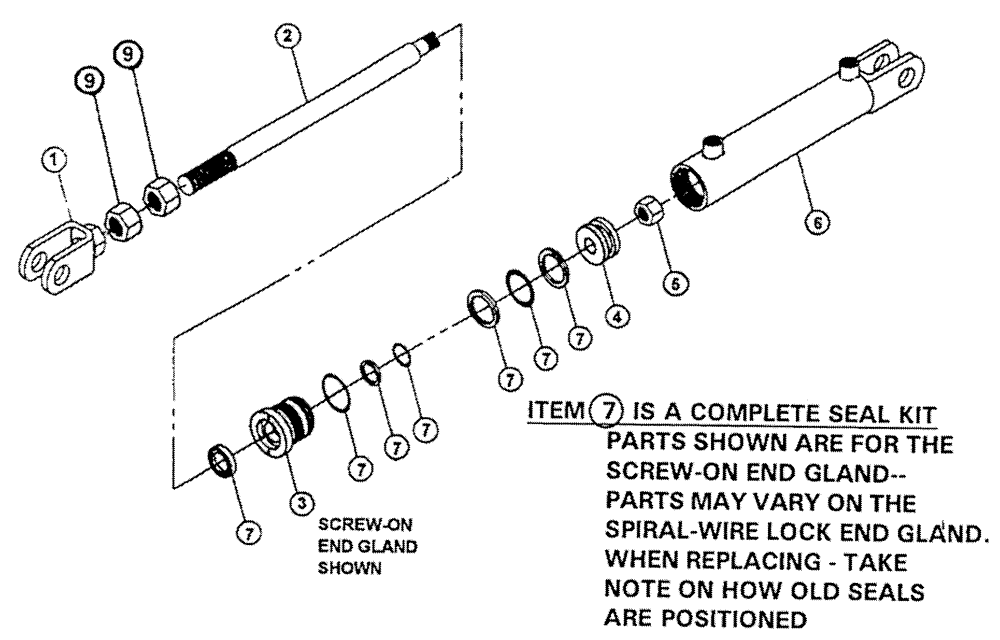 Схема запчастей Case IH PATRIOT NT - (06-005) - HYDRAULIC CYLINDER - BOOM OUTER FOLD Cylinders